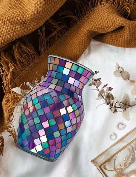 Mosaic Flower Vase for Home Decor63617611689474111