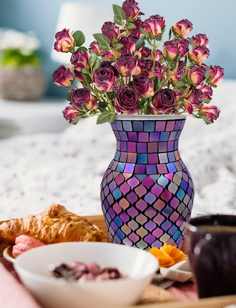 Mosaic Flower Vase for Home Decor63617611689474113
