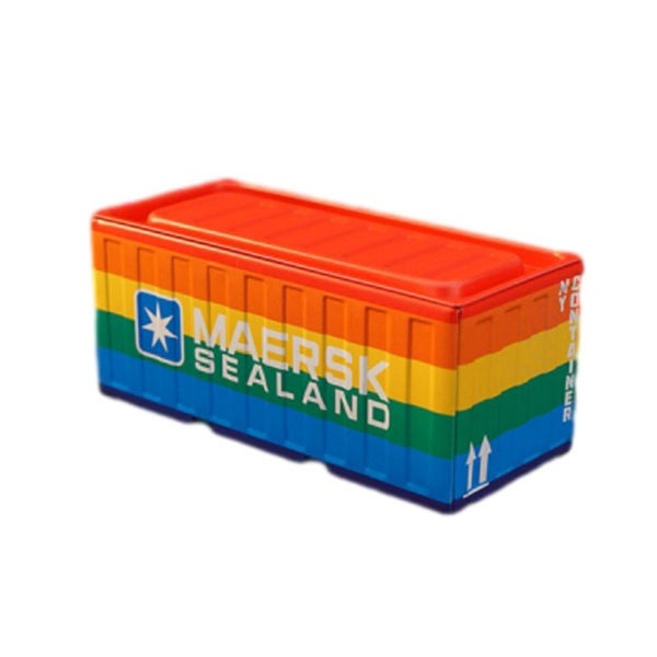 Industrial Style Tin Box for Storage, Home Decor, Display & Collectibles - Color Carousel 1