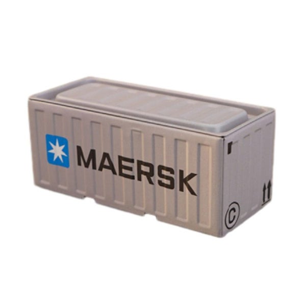 Industrial Style Tin Box for Storage, Home Decor, Display & Collectibles-Gray Carousel 1