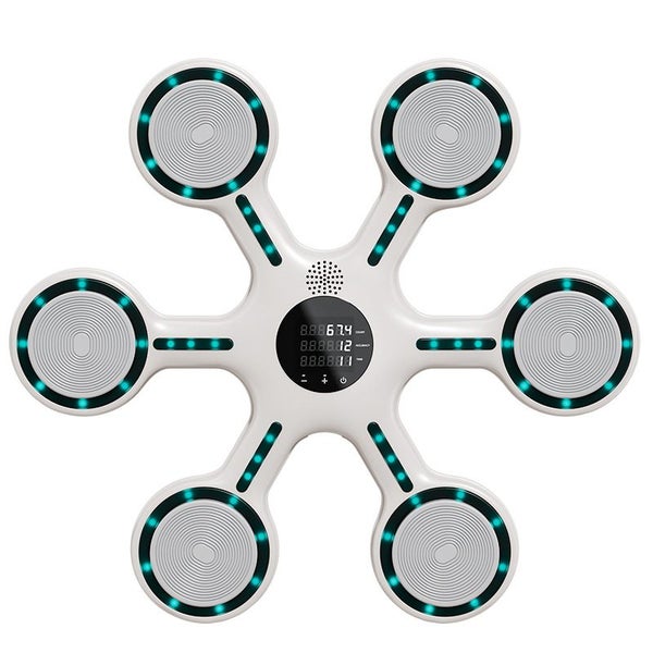 Smart Bluetooth Punching Target Trainer for Home Fitness & Kids Boxing-White Carousel 1