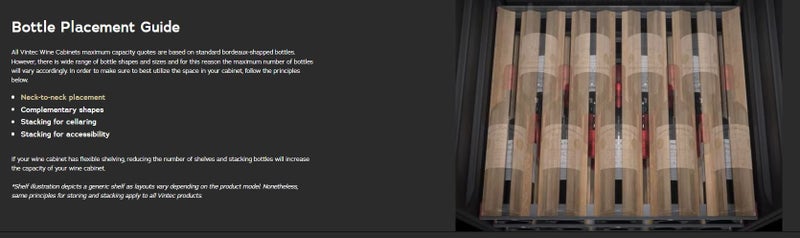 Vintec Wine Fridge with 35 Bottle Capacity - Black (VWS035SBB-X) Carousel 16