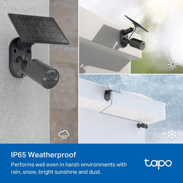 TP-LINK Tapo C403 Full HD Solar Wireless Camera - Black Carousel 10