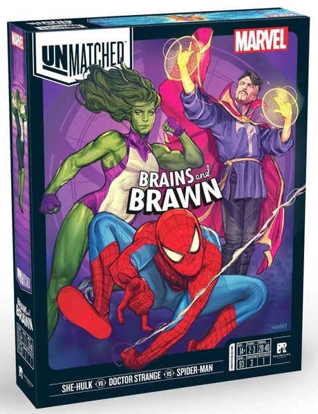 Unmatched: Marvel - Brains & Brawn Carousel 1
