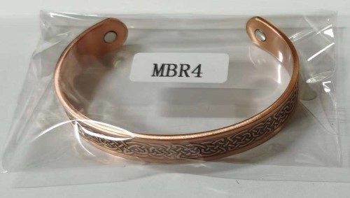 Magnetic Copper Bracelet - Triquetra Carousel 2