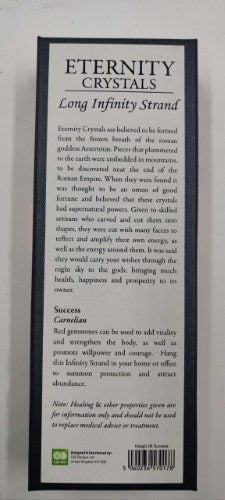 Eternity Crystal Strand - Carnelian (30cm) Carousel 2
