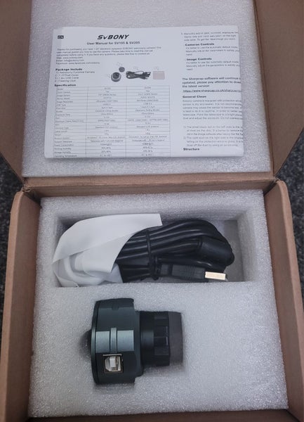 SV Bony SV105 Planetary Camera & 50mm Guide scope Carousel 2