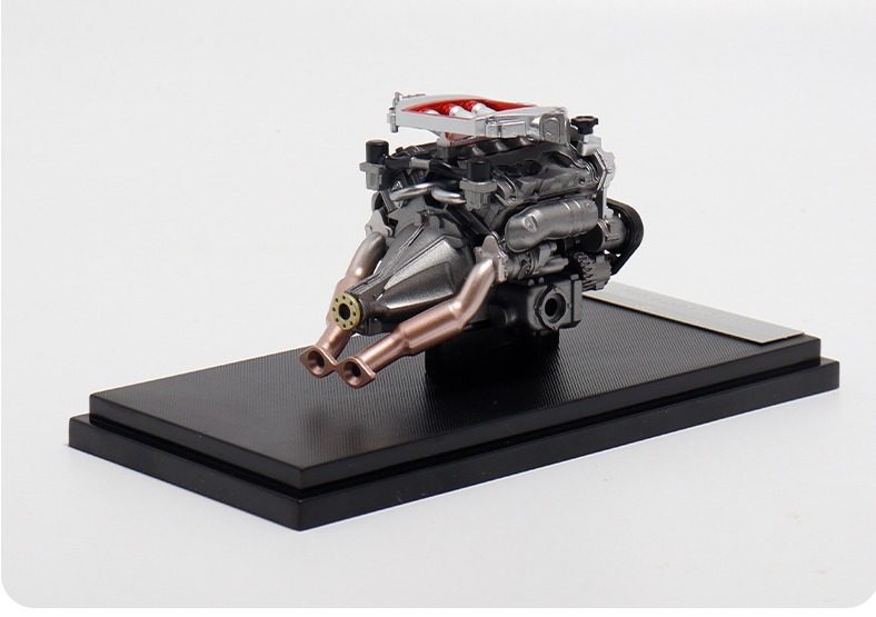 1:18 Nissan GTR R35 VR38DETT Engine Model Carousel 2