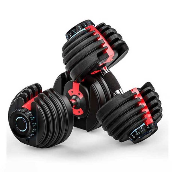 24KG x 2 Dumbbell Fast/ Instant Adjustable in Pair total 48kg (EZ098x2)628638566494751118