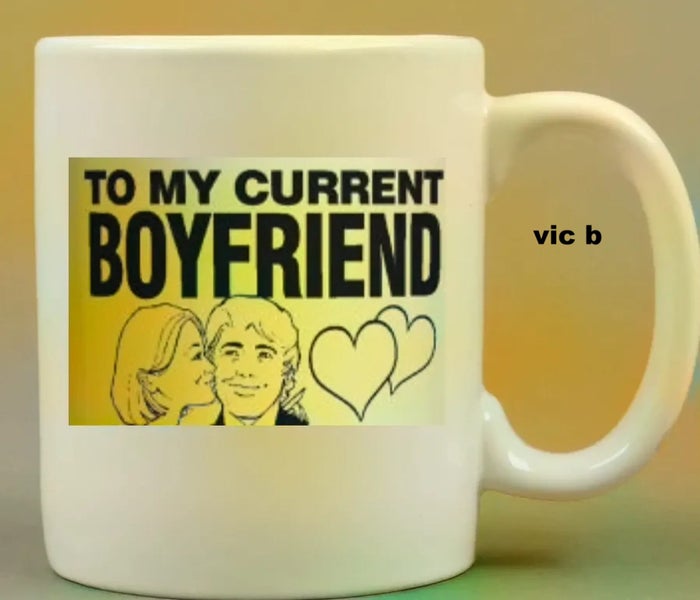 New exclusive mugs Luxon down the drain, love current wife, boy friend etc. Carousel 10