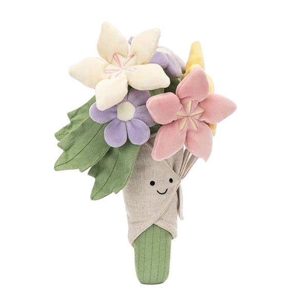 New Amuseable Jellycat Bouquet Of Flowers Stuffed Toy Kids Gift for Girlfriend Carousel 1