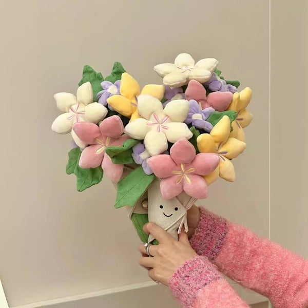 New Amuseable Jellycat Bouquet Of Flowers Stuffed Toy Kids Gift for Girlfriend Carousel 12