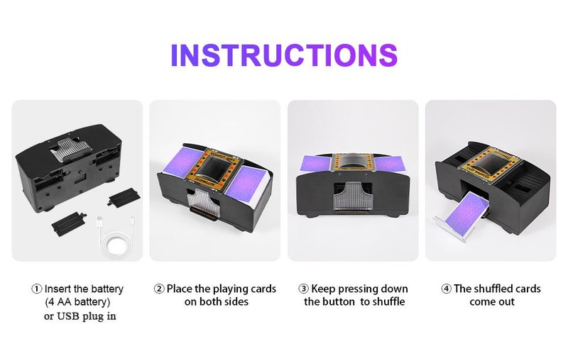 Automatic Card Shuffler Carousel 2
