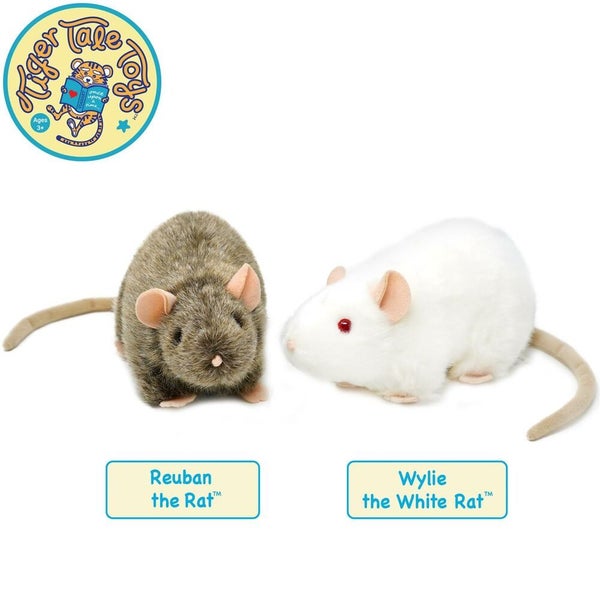 Reuben The Rat | 7 Inch Stuffed Animal Plush | By TigerHart Toys Carousel 6