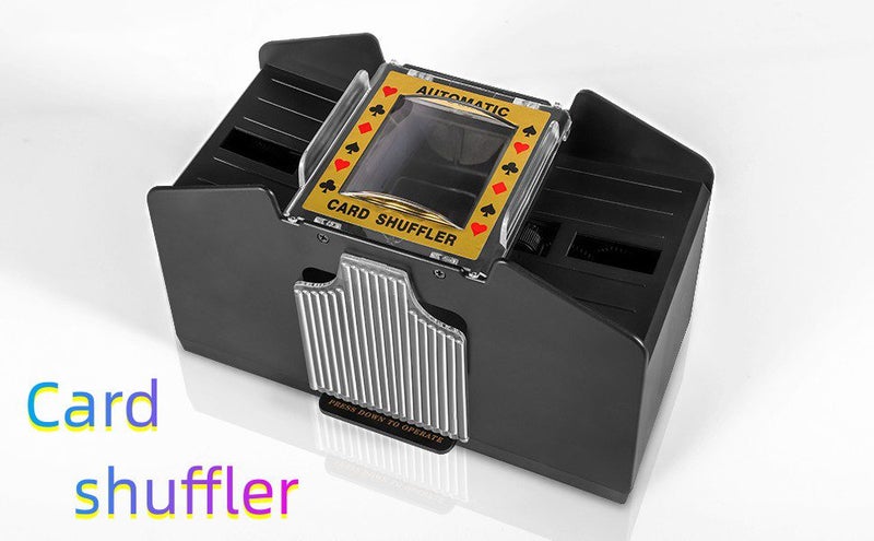 Automatic Card Shuffler,4 Decks,Battery Operated Electric UNO Poker Shuffler,Pla Carousel 1