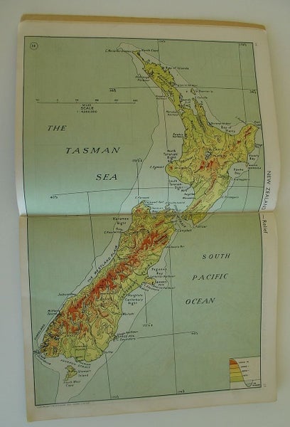 Vintage 1956 NZ School Atlas Carousel 2