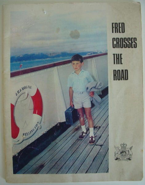 Fred Crosses The Road 1970s MOT Road SafetyBooklet Carousel 1