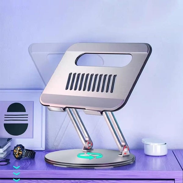 Aluminum Alloy 360° Rotating Laptop Stand DT0042 Carousel 2