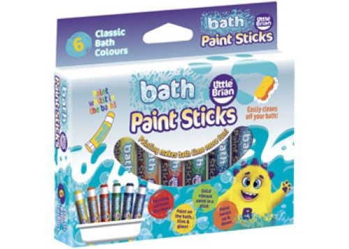 Little Brian - Bath Paint Sticks 6pk Carousel 1