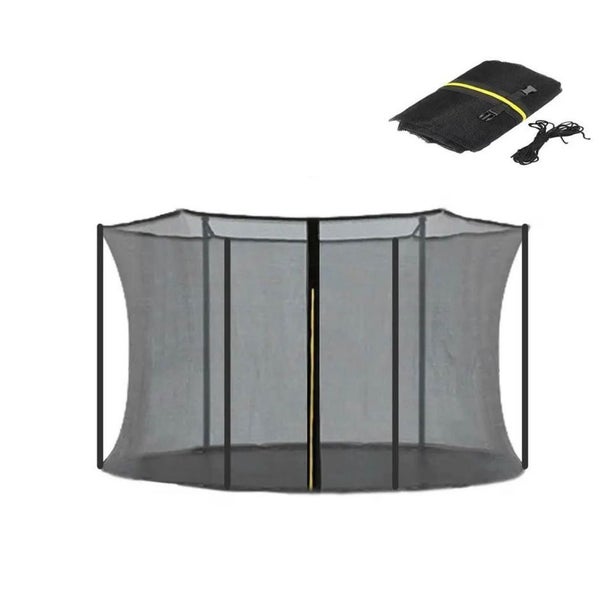 10 feet Trampoline with Basketball hoop and ladder Carousel 2