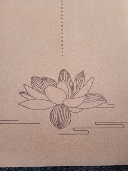 Autumn Special - Cork yoga mat, flower at base - Treat yourself :) Carousel 1
