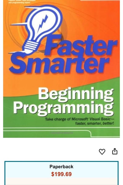 Black Friday Sale - Faster Smarter Beginning Programming by Jim Buyens Carousel 2