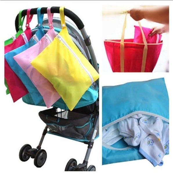 Zipper Washable Reusable Bag, laundry Bag, Toiletries Bag Carousel 1