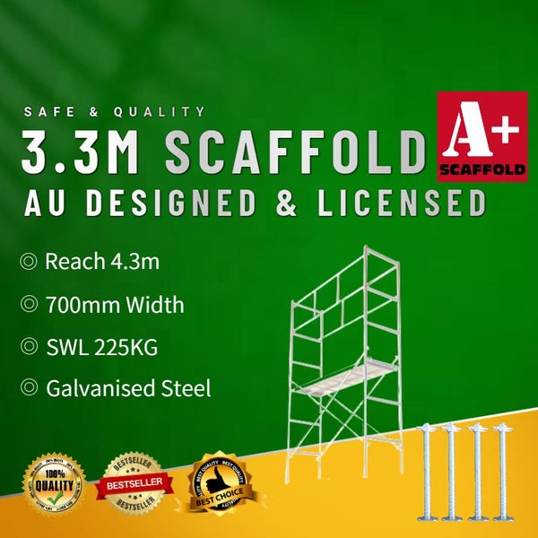 3.3m scaffold tower (narrow) Carousel 1