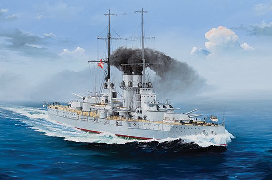 Austro-Hungarian Navy SMS Szent István Trumpeter | No. 05365 | 1:350 Carousel 2
