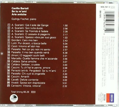 Cecilia Bartoli – Arie Antiche (Se Tu M'Ami) Carousel 2