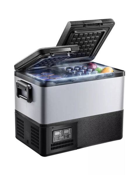 New Portable Car Refrigerator Freezer Compressor 35L Dual Zone for Car Home Carousel 1