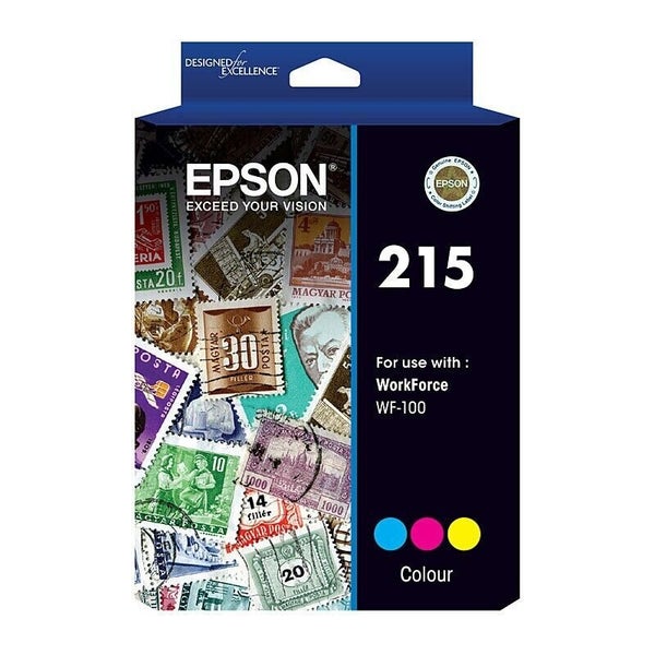 Epson 215 Ink Cartridge Pigment 4 Colours Value Pack Black Cyan Magenta Yello... Carousel 3