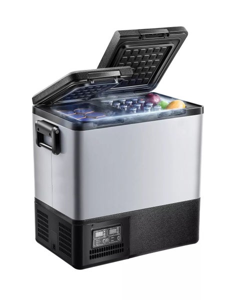 Portable Car Refrigerator Freezer Compressor 55L Dual Zone for Car Home Carousel 1