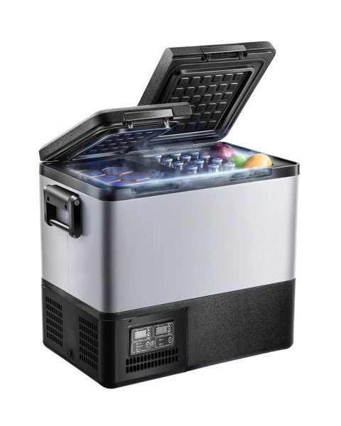 Portable Car Refrigerator Freezer Compressor 45L Dual Zone for Car Home Carousel 1