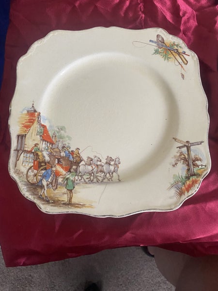 Sunshine Pickwick deco plate Carousel 1