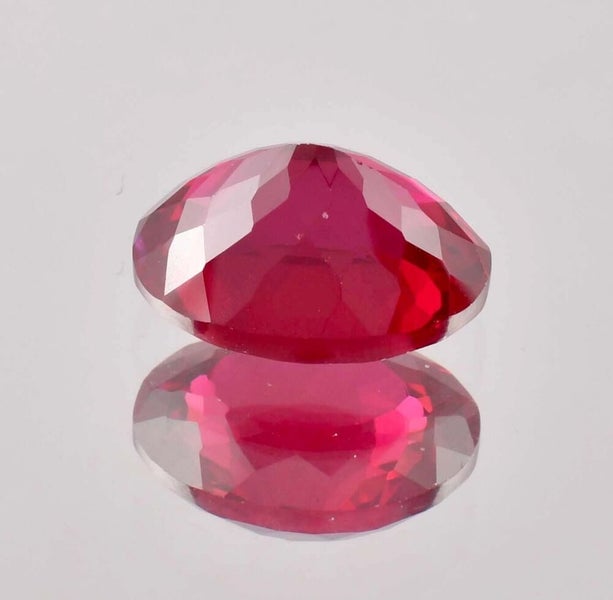 15.55 Ct Natural Blood Red Ruby OvaL Cut Loose Gemstone GIT Certified 12x16 MM Carousel 5