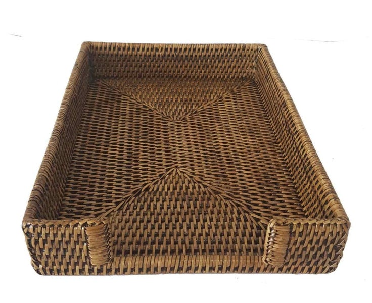 Rattan Paper Tray - A4 Carousel 1