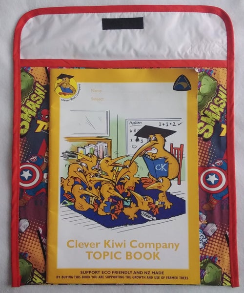 Homework/Book Bag - Marvel Carousel 3