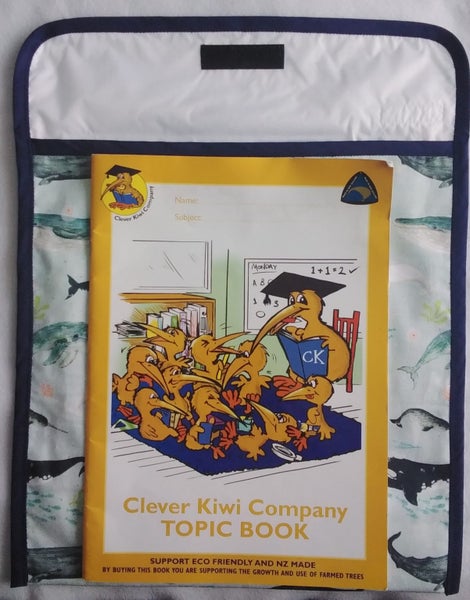 Homework/Book Bag - Whales Carousel 3