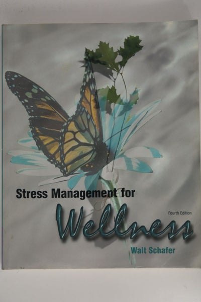 Stress Management for Wellness by Walt Schafer Carousel 1