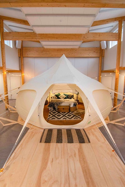 4.6m Air Belle - Inflatable Glamping - Bell Tent! Carousel 1