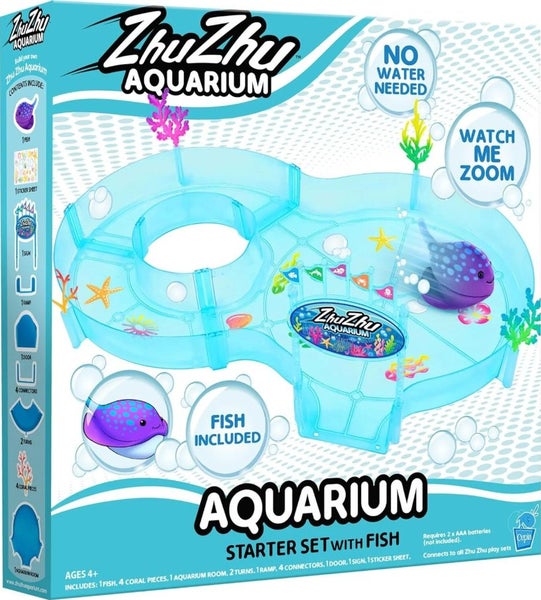 Zhu Zhu Aquarium Starter Set With Fish Carousel 1