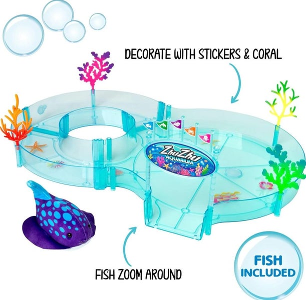 Zhu Zhu Aquarium Starter Set With Fish Carousel 2