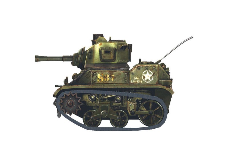 Meng Model WWT-012 U.S. LIGHT TANK M5 STUART Carousel 6
