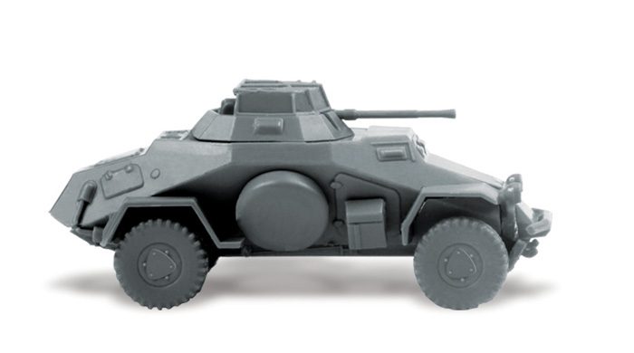 ZVEZDA ZV6157 Sd.Kfz.222 Armored Car Carousel 2