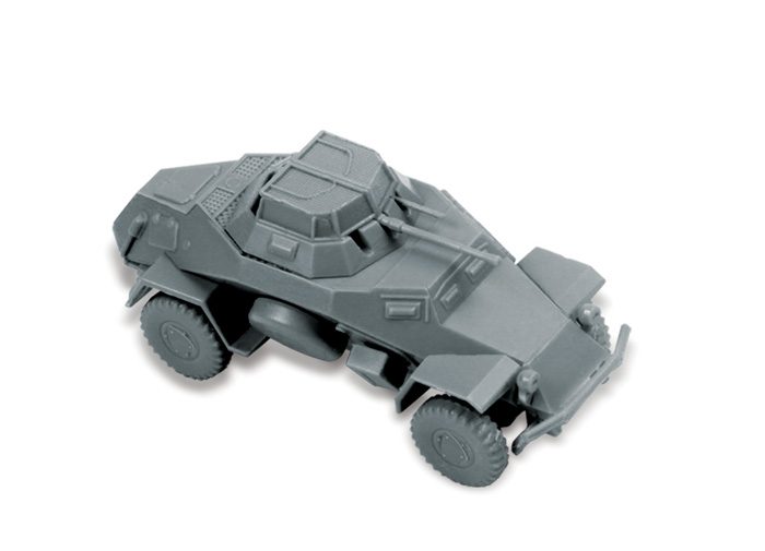 ZVEZDA ZV6157 Sd.Kfz.222 Armored Car Carousel 3