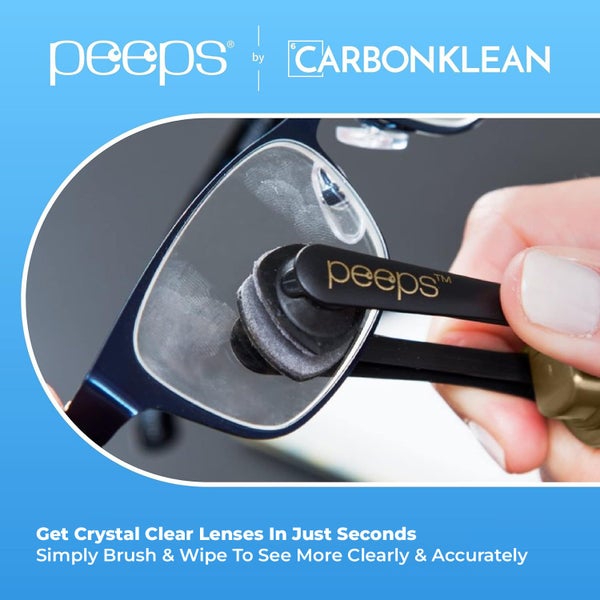 PEEPS™ BY CARBONKLEAN - Lens Cleaner - BLACK Carousel 11