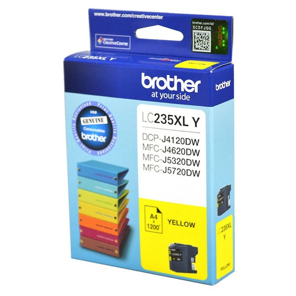 Original Brother LC235XLY YELLOW Ink Cartridge Toner LC-235XL Y Carousel 1