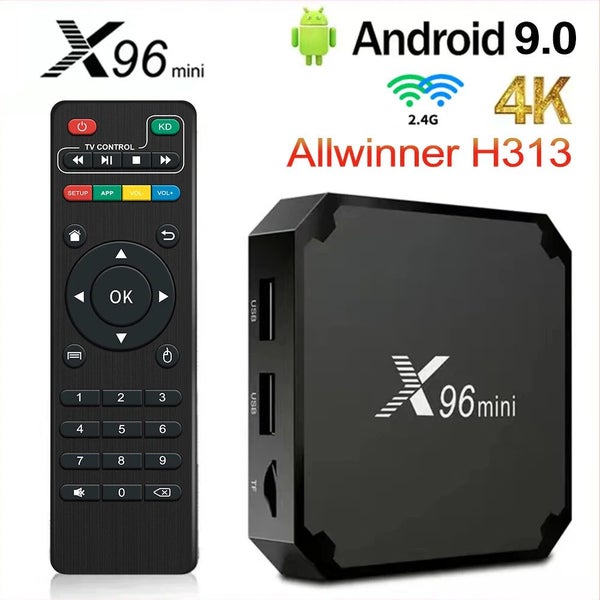 X96 Mini Smart TV BOX Android 9.0 1GB 8GB Allwinner H313 Quad Core Support 4K... Carousel 2