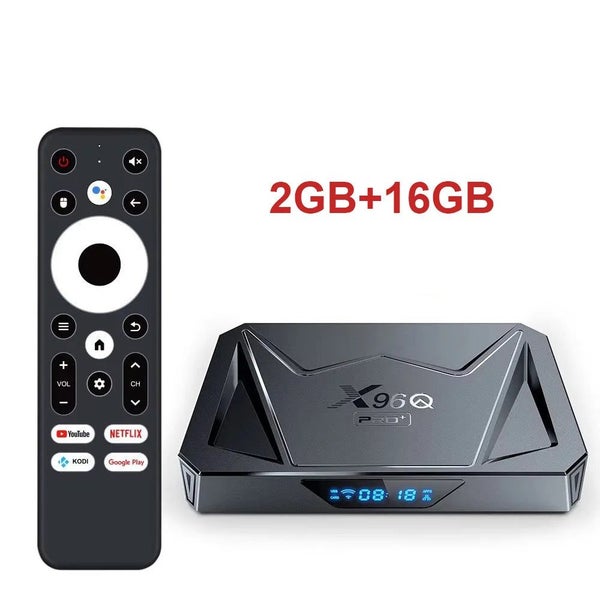 Newest X96Q PRO+ Android 14 TV Box 4GB 32GB Allwinner H728 Quad Core 8K HD 10... Carousel 1
